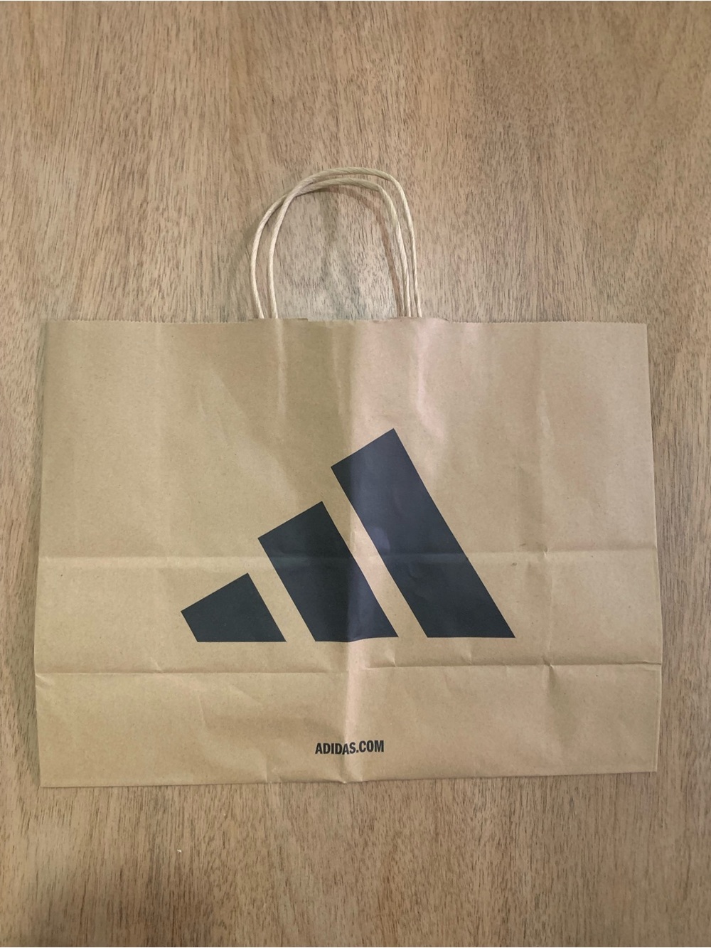 Adidas medium reusable bag brown and gift bag
